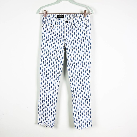J crew Toothpick Patterned Pants - Picture 1 of 9